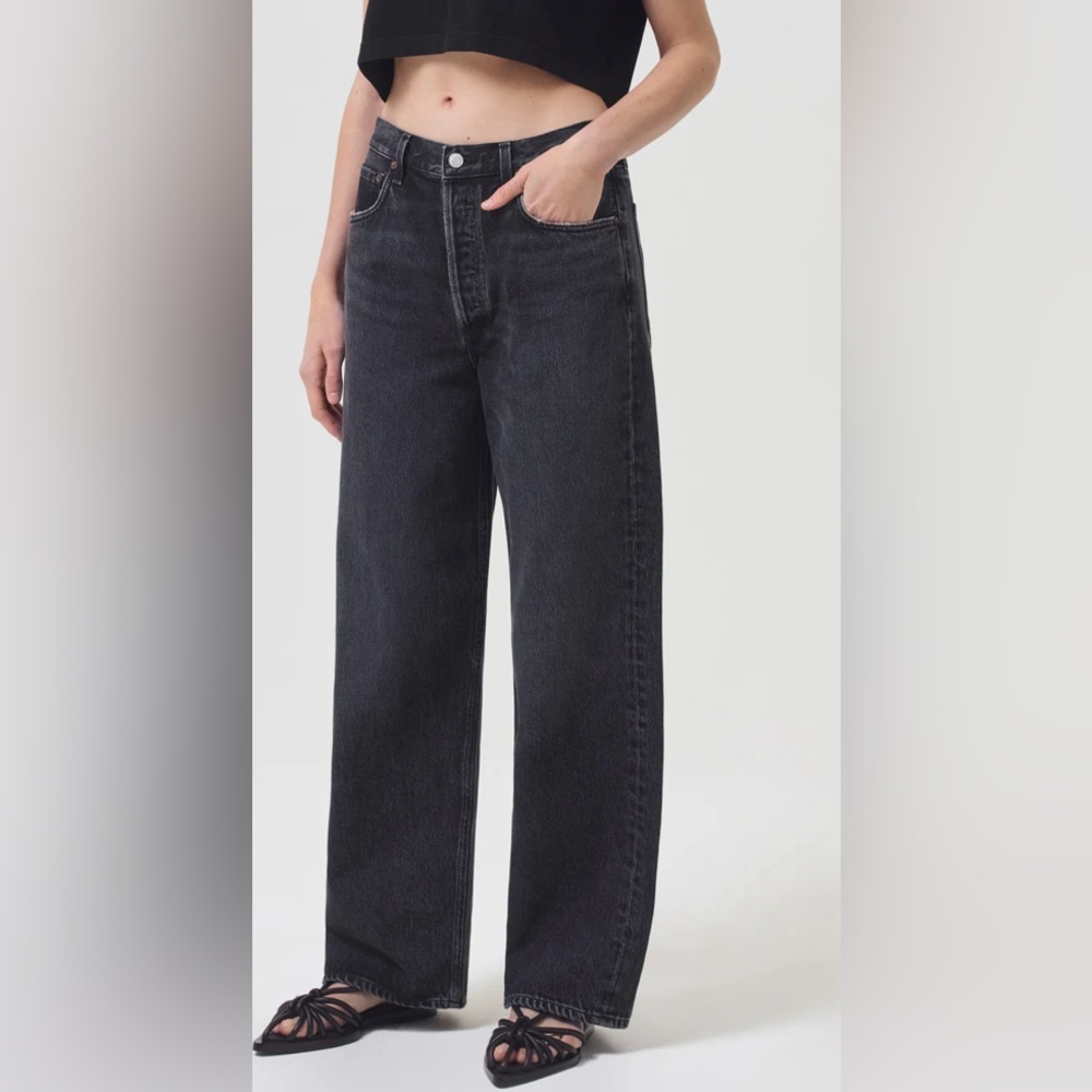 Agolde low slung baggy jeans